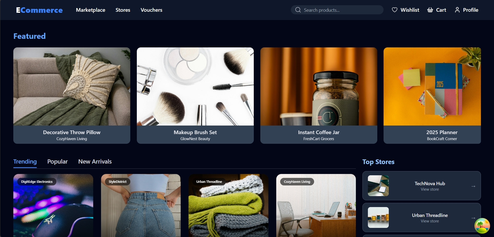 homepage